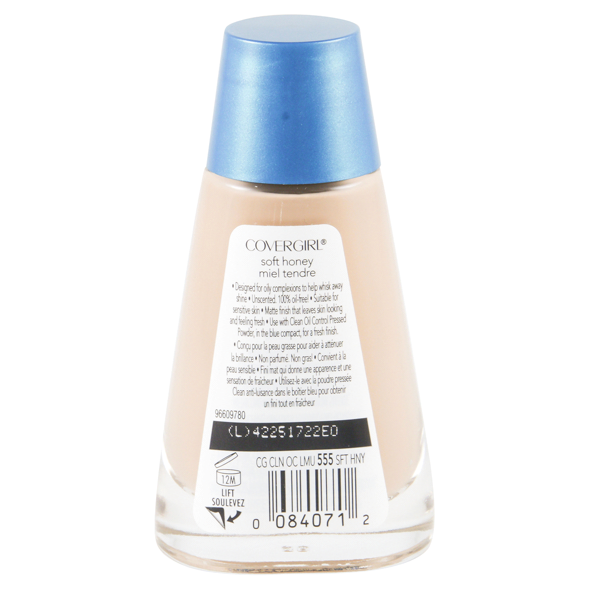 slide 2 of 2, Covergirl Clean Matte Foundation - 555 Soft Honey, 1 oz