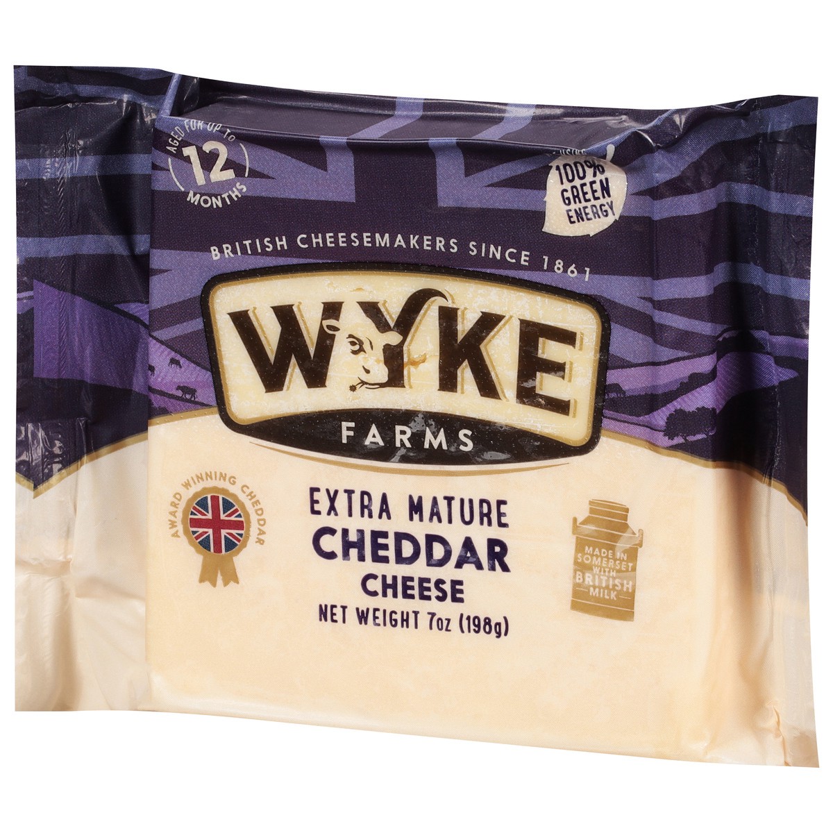 slide 3 of 12, Wyke Farm's Extra Mature Cheddar Cheese 7 oz, 7 oz