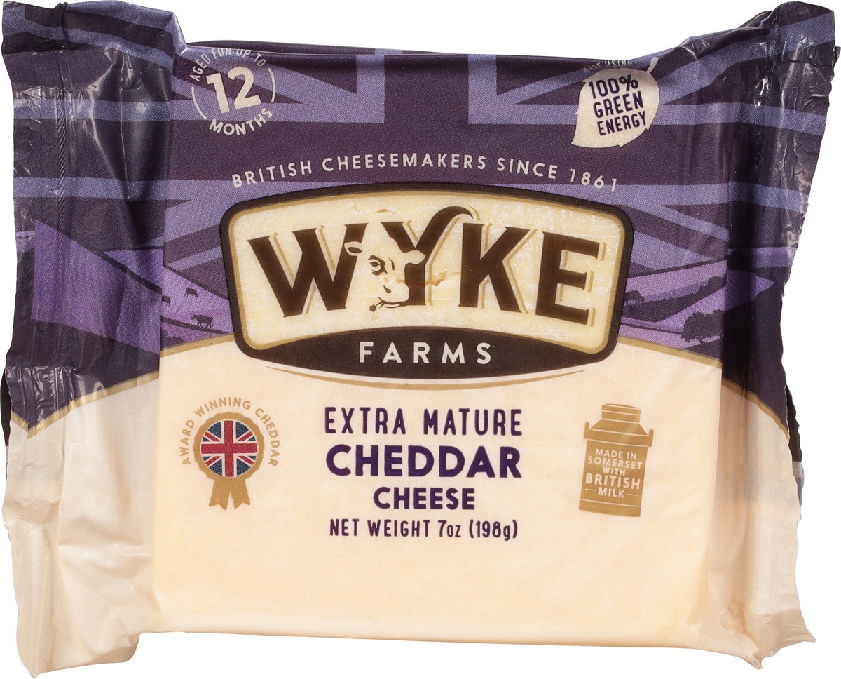 slide 12 of 12, Wyke Farm's Extra Mature Cheddar Cheese 7 oz, 7 oz