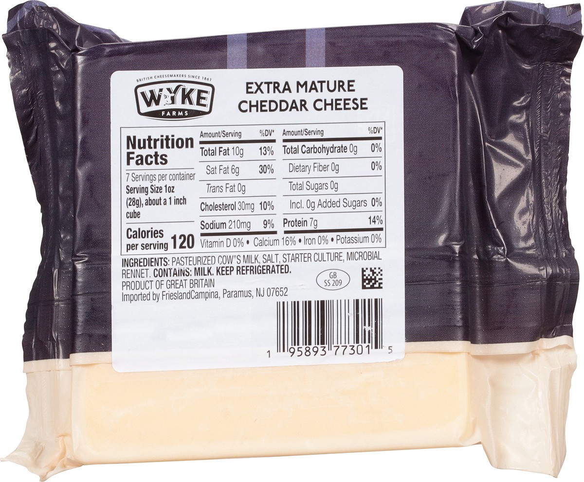 slide 6 of 12, Wyke Farm's Extra Mature Cheddar Cheese 7 oz, 7 oz