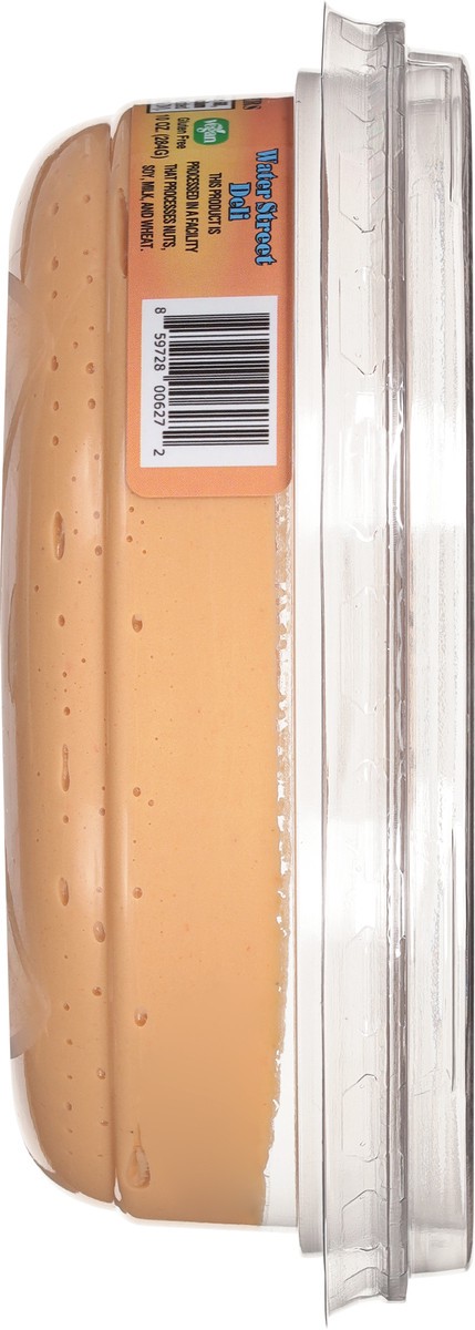 slide 10 of 14, Water Street Deli Fresh Hummus with Roasted Red Pepper 10 oz, 