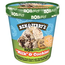 Ben & Jerry's Non-Dairy "Milk" & Cookies Frozen Dessert, 16 oz