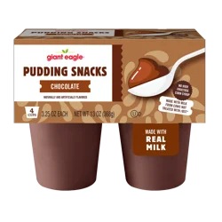 Giant Eagle Chocolate Pudding Snacks