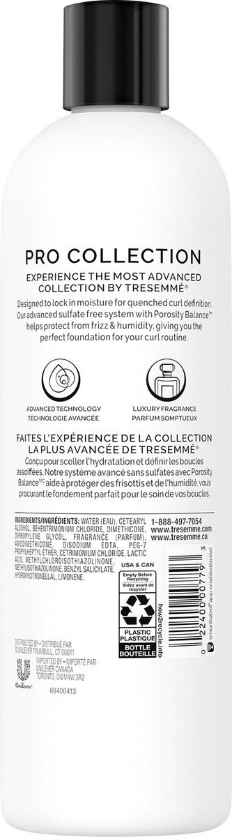 slide 5 of 5, TRESemmé Pro Care Curls Conditioner, 20 oz, 20 fl oz