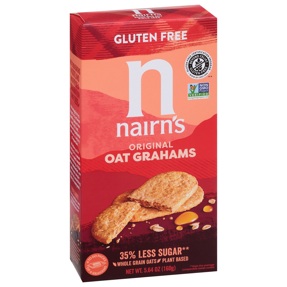 slide 8 of 9, Nairn's Gluten Free Original Oat Grahams 4 ea, 4 ct