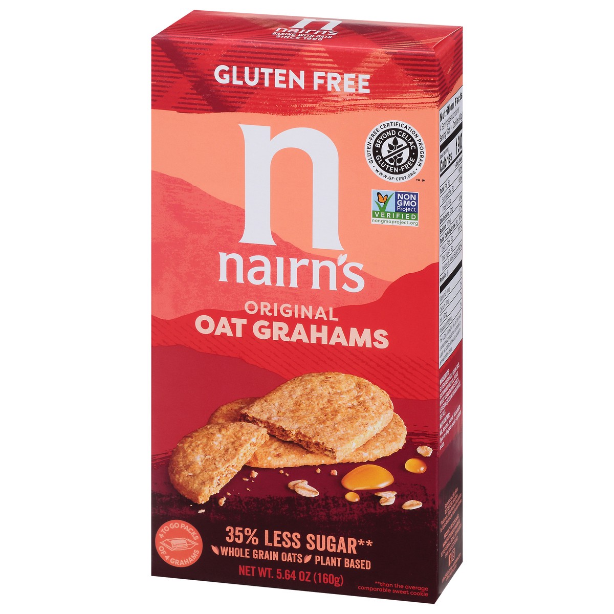 slide 2 of 9, Nairn's Gluten Free Original Oat Grahams 4 ea, 4 ct