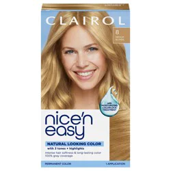 Clairol Nice 'N Easy 8 Medium Blonde Permanent Hair Color