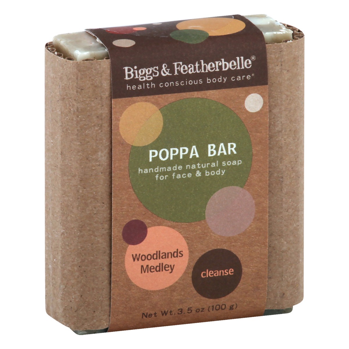 slide 7 of 12, Biggs & Featherbelle Cleanse Woodlands Medley Poppa Bar Soap 3.5 oz, 3.5 oz