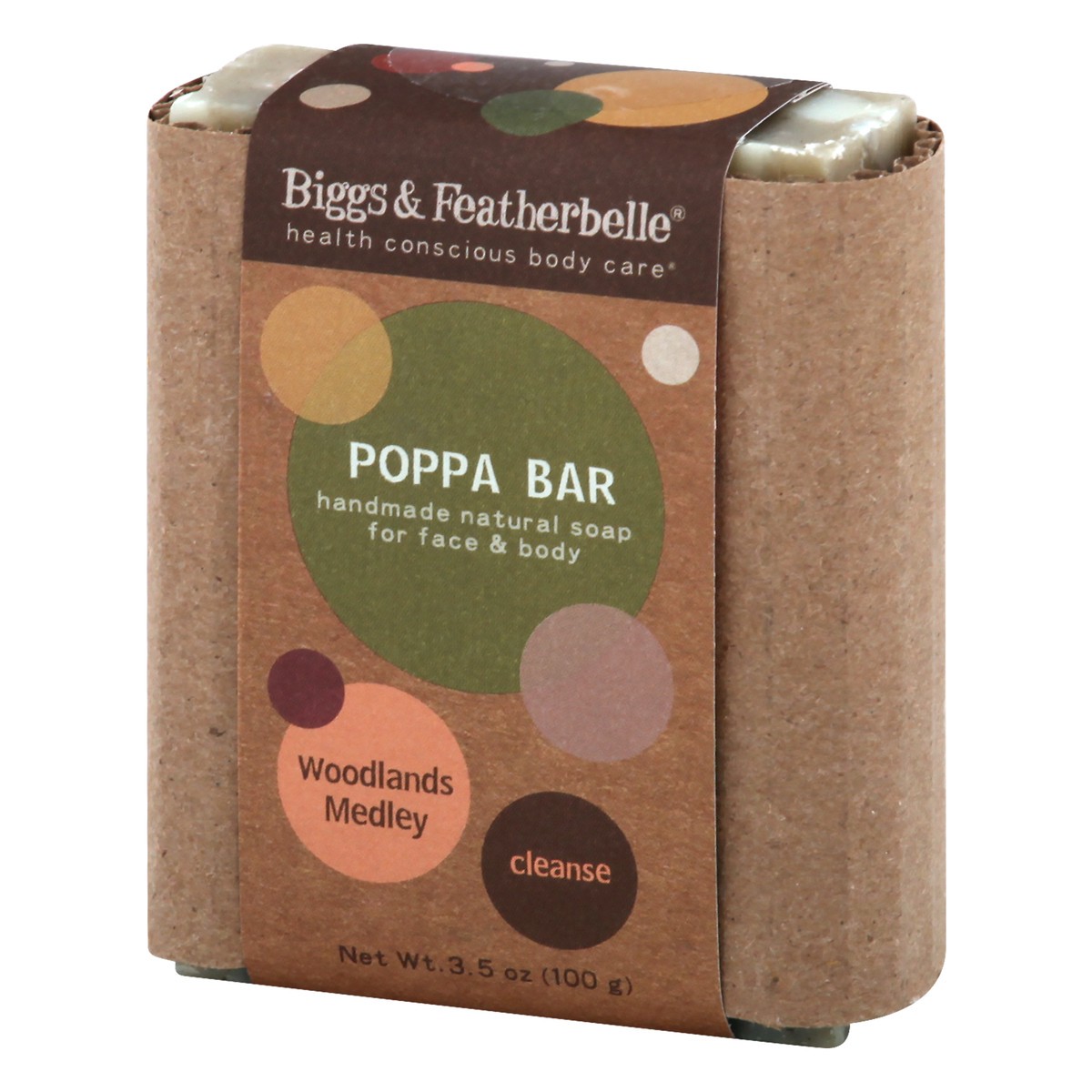 slide 6 of 12, Biggs & Featherbelle Cleanse Woodlands Medley Poppa Bar Soap 3.5 oz, 3.5 oz