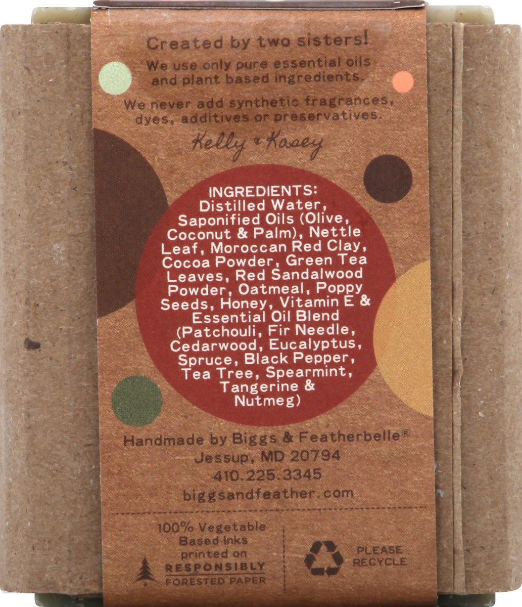 slide 2 of 12, Biggs & Featherbelle Cleanse Woodlands Medley Poppa Bar Soap 3.5 oz, 3.5 oz