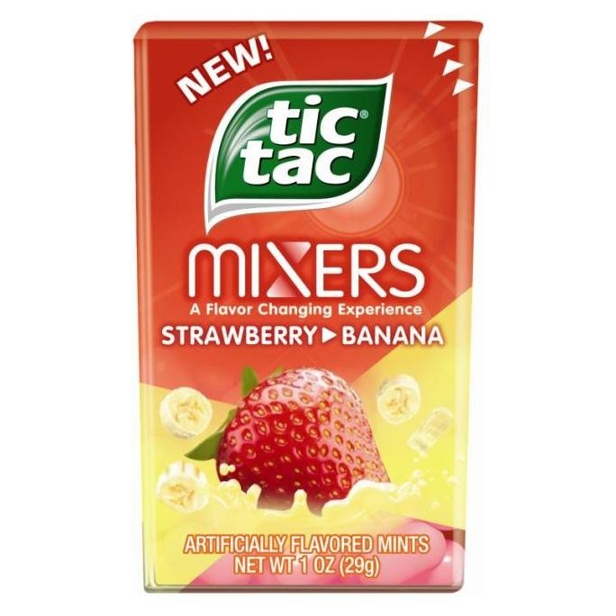 slide 1 of 1, Tic Tac Strawberry Banana, 56 ct