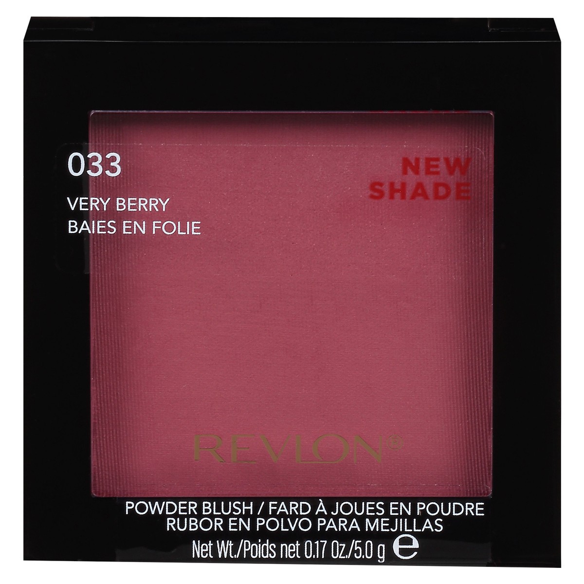 slide 1 of 9, Revlon Powder Blush Very Berry, 0.17 oz