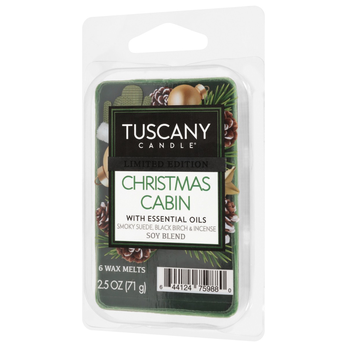slide 4 of 4, Tuscany Candle Christmas Cabin Wax Melts 6 Each, 6 ct
