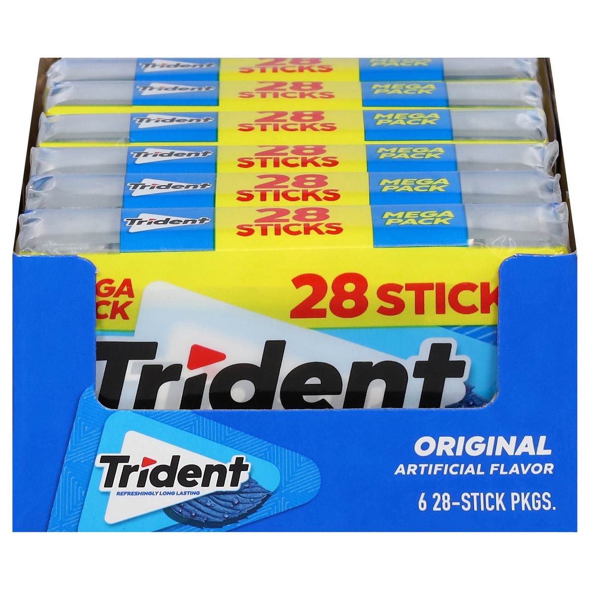 slide 4 of 4, Trident Mega Pack Original, 6 ct