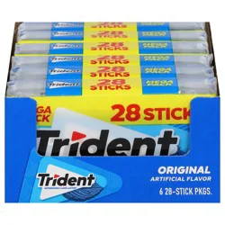 Trident Sugar Free Original Gum Mega Pack