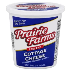 Prairie Farms Low Fat Cottage Cheese 2% Milkfat