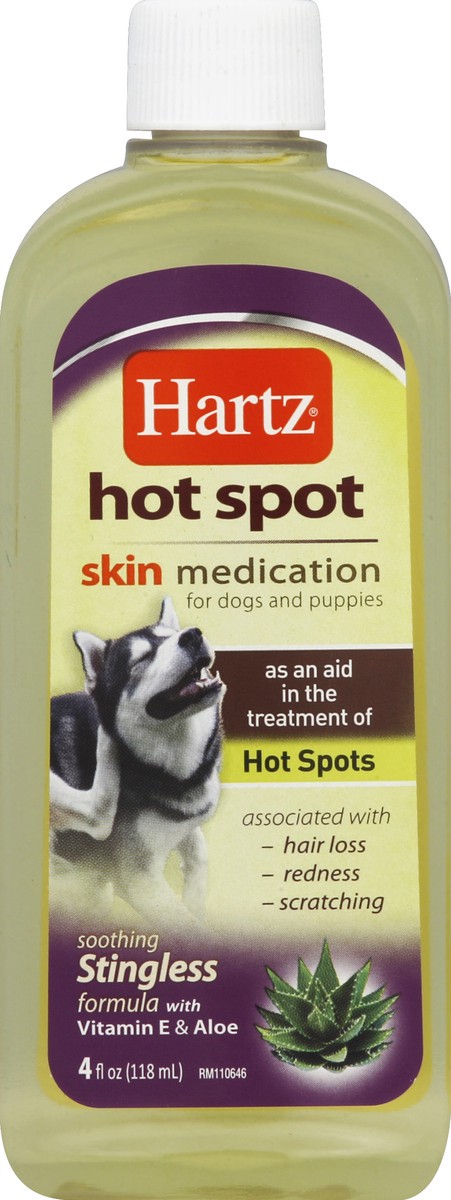slide 2 of 2, Hartz Skin Medication, Hot Spot, for Dogs and Puppies, 4 fl oz