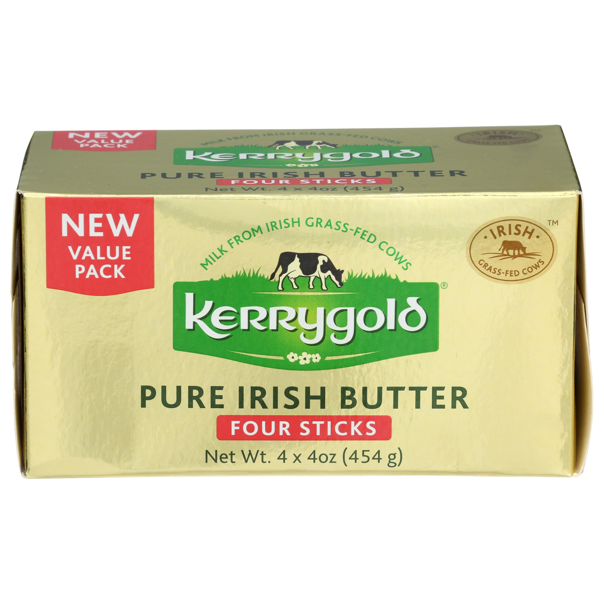 slide 1 of 9, Kerrygold Pure Irish Butter Value Pack 4 - 4 oz Sticks, 4 ct