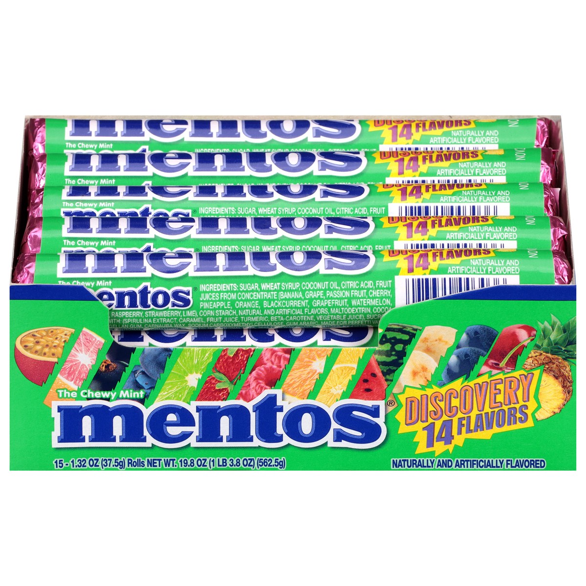 slide 4 of 4, Mentos Discvry Roll, 15 ct