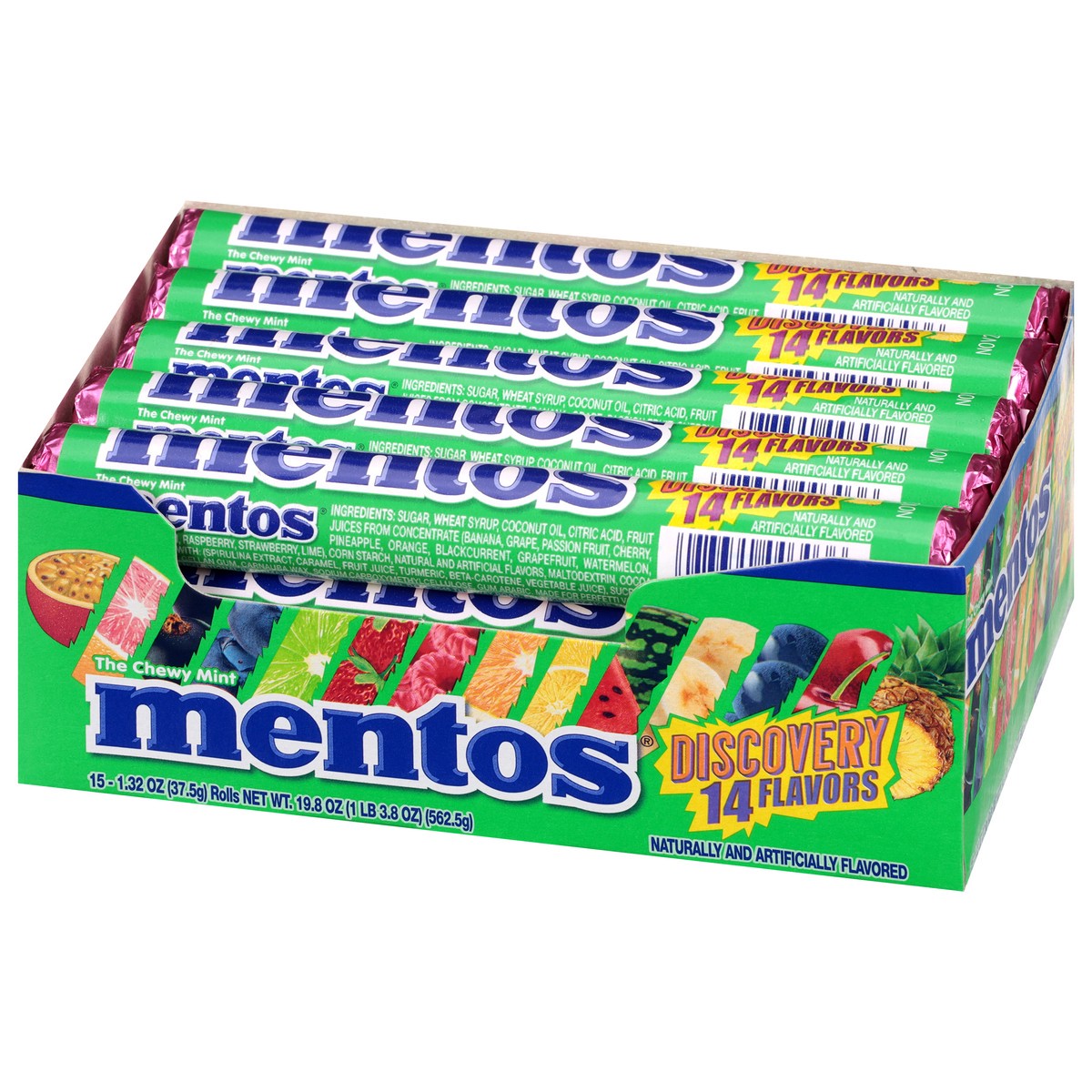 slide 2 of 4, Mentos Discvry Roll, 15 ct