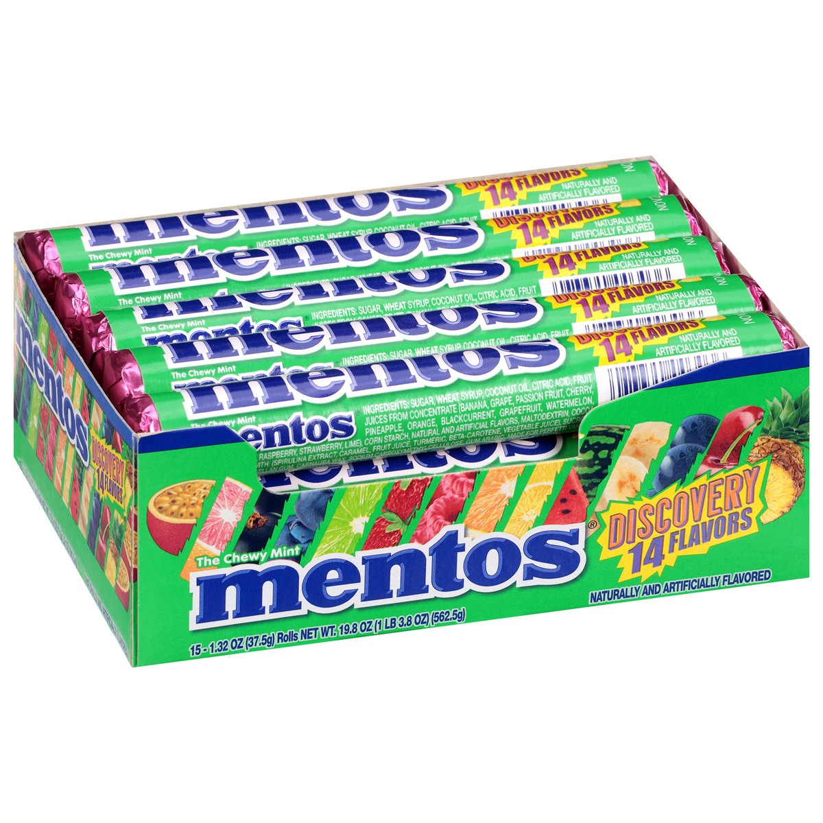 slide 3 of 4, Mentos Discvry Roll, 15 ct
