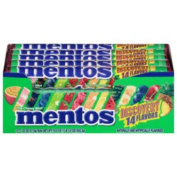 Mentos The Chewy Mint Candy, 15 - 1.32 oz Rolls