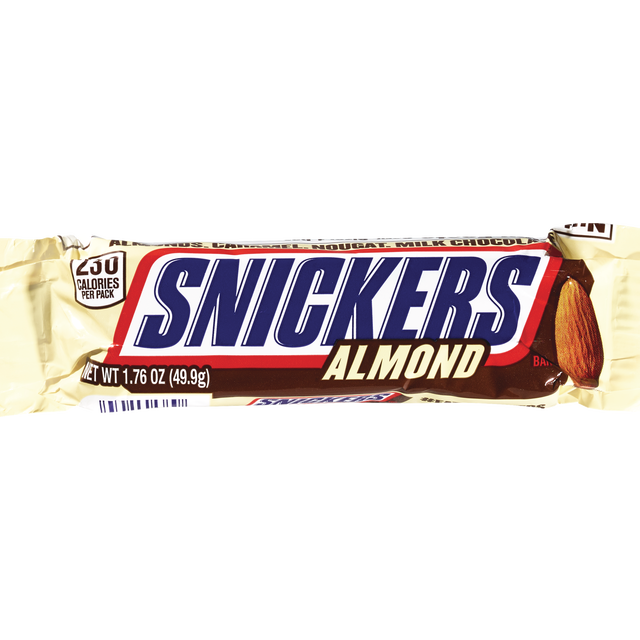 slide 1 of 1, Snickers Almond, 1 ct