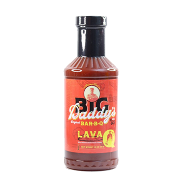 slide 1 of 1, Big Daddy's Bar-B-Q Lava Q, 18 oz