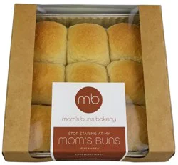 Mom's Buns Original Plain Yeast Rolls
