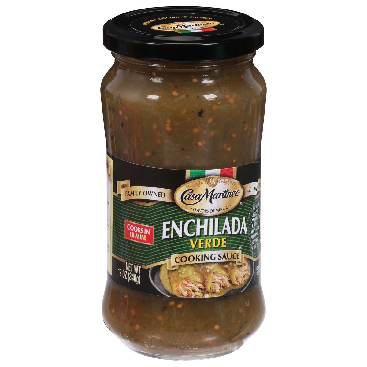 slide 7 of 9, Casa Martinez Verde Enchilada Cooking Sauce 12 oz, 12 oz