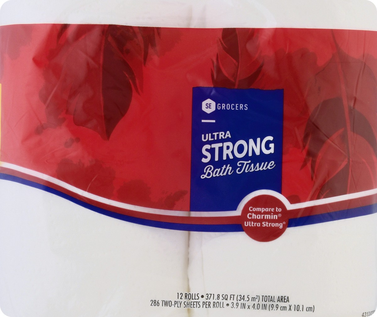 slide 4 of 10, SE Grocers Ultra Strong Mega Roll Bath Tissue 12 Pack, 12 ct