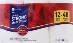SE Grocers Ultra Strong Mega Roll Bath Tissue 12 Pack