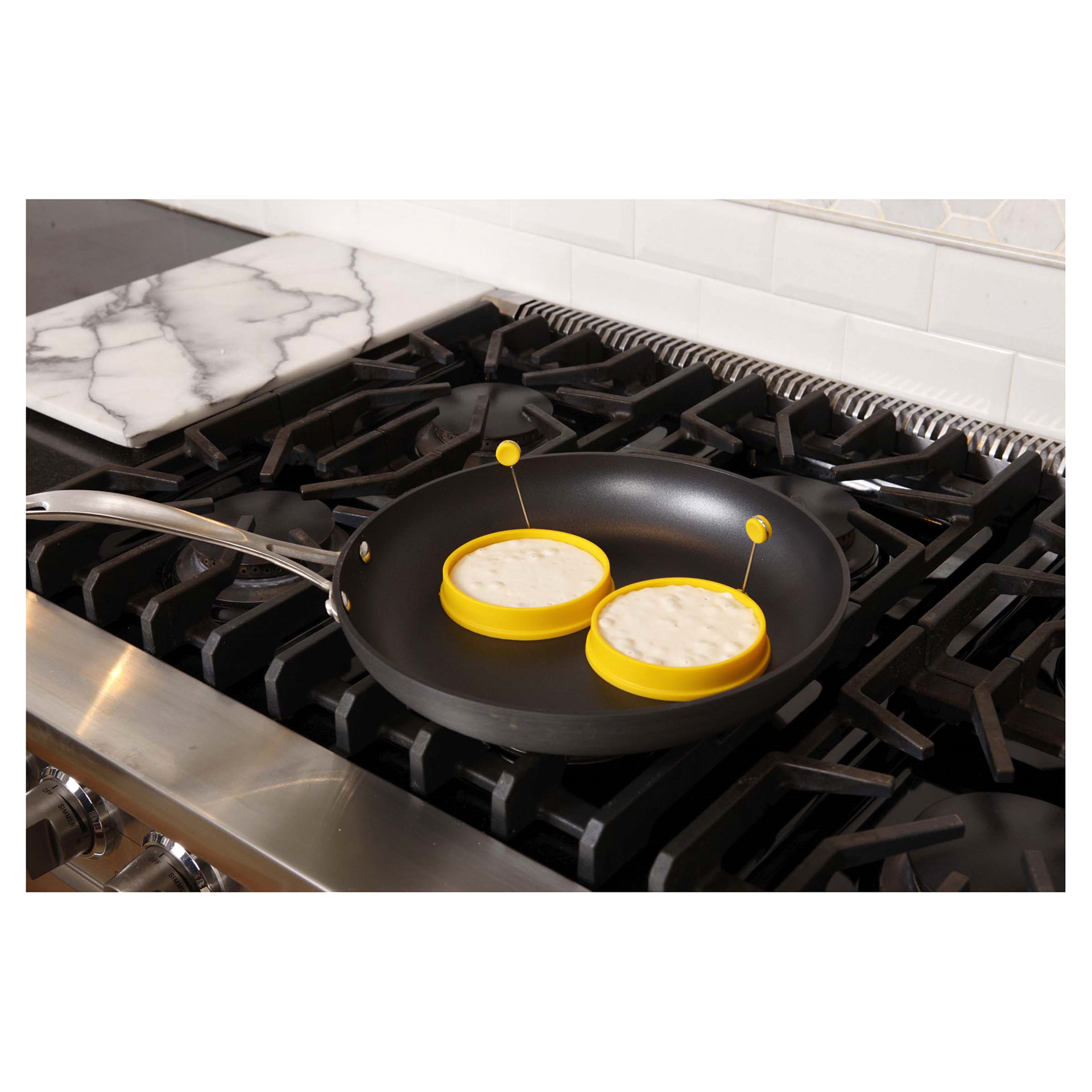 slide 8 of 13, Viovia Silicone Egg and Pancake Ring, 1 ct