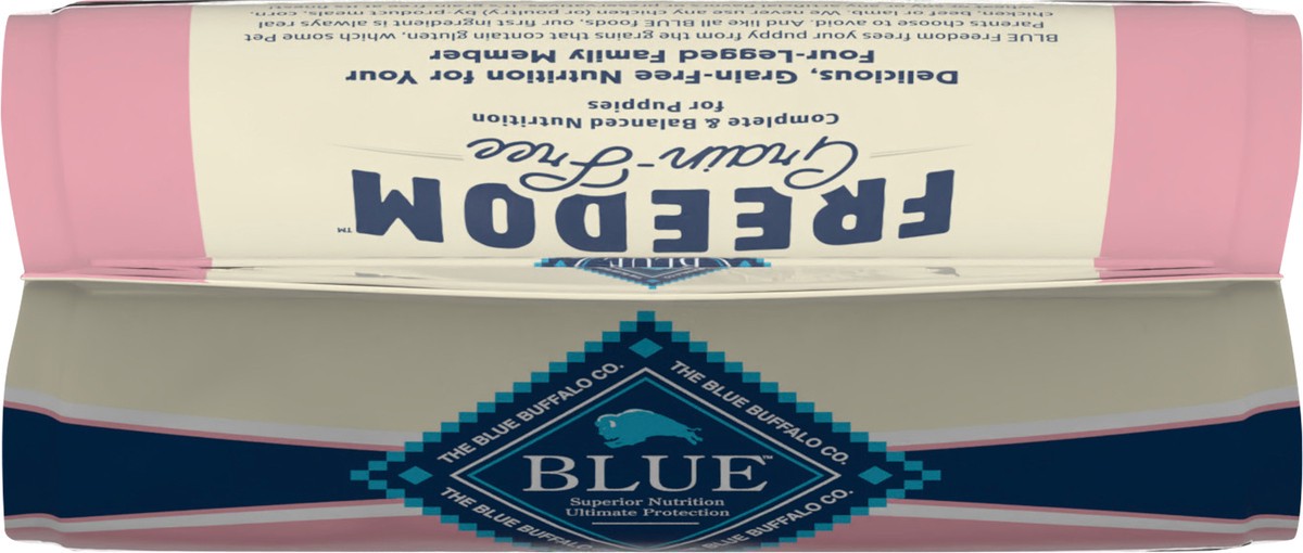 slide 7 of 12, Blue Buffalo Freedom Grain Free Natural Puppy Small Breed Dry Dog Food, Chicken 4-lb, 4 lb