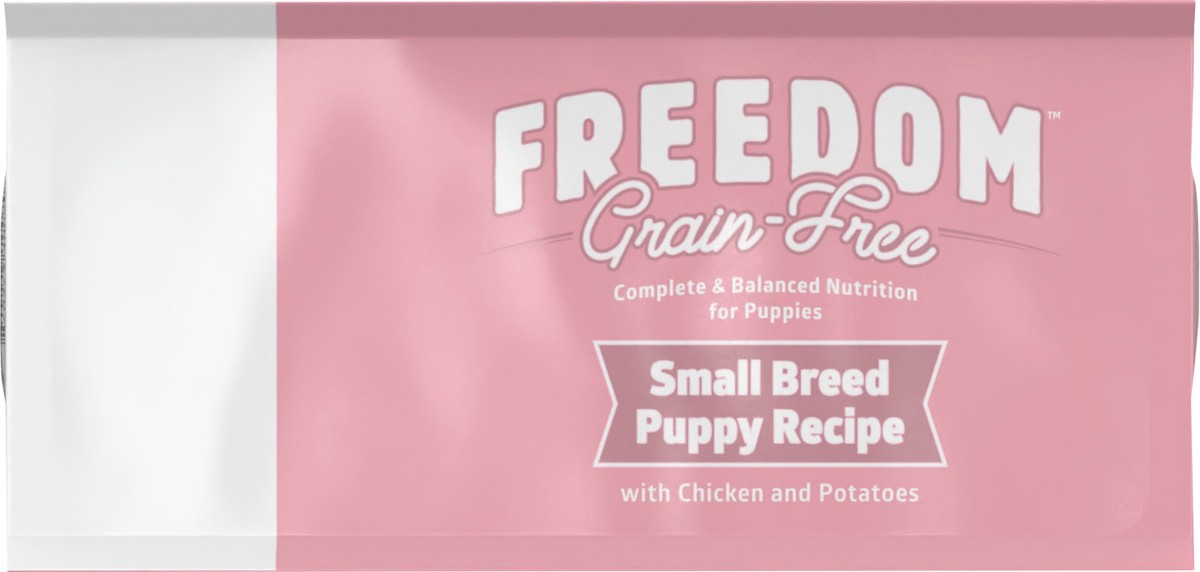 slide 9 of 12, Blue Buffalo Freedom Grain Free Natural Puppy Small Breed Dry Dog Food, Chicken 4-lb, 4 lb