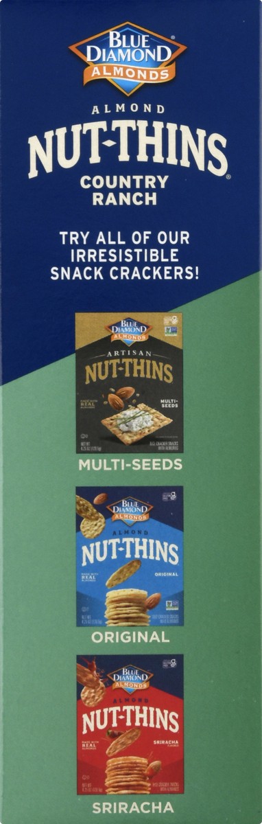 slide 7 of 9, Blue Diamond Nut Thins Country Ranch, 4.25 oz