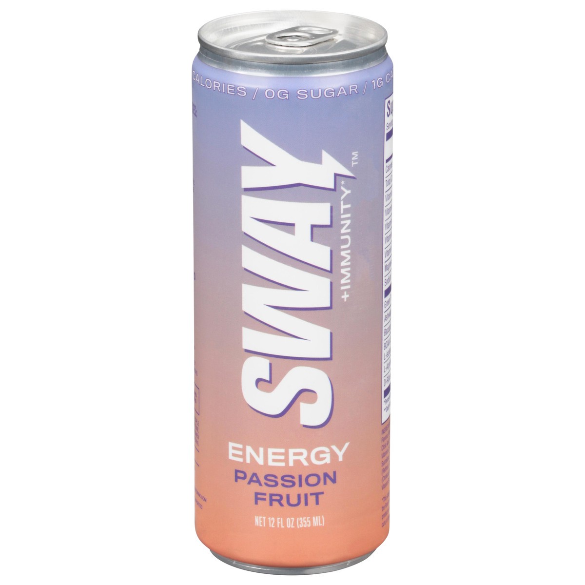 slide 8 of 13, Sway Energy Passion Fruit - 12 oz, 12 oz