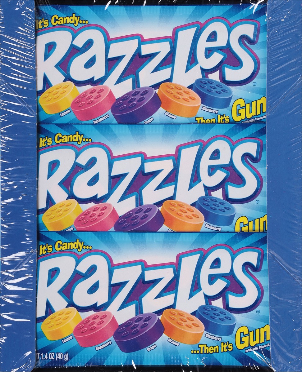slide 2 of 13, Razzles Gum 24 - 1.4 oz Packages, 24 ct