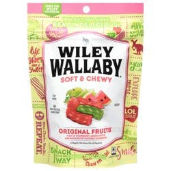 Wiley Wallaby Soft & Chewy Original Fruit Candy