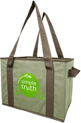 Simple Truth Reusable Box Tote Bag