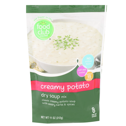 slide 1 of 1, Food Club Creamy Potato Dry Soup Mix, 11 oz