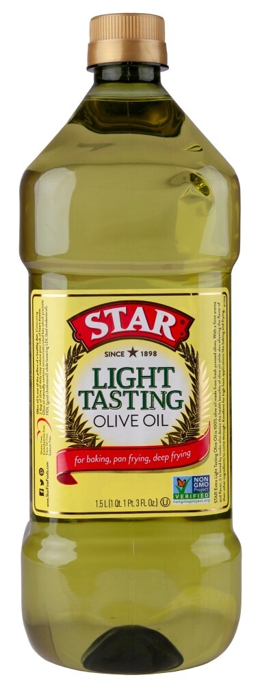 slide 1 of 1, Star Olive Oil Light, 1.5 liter