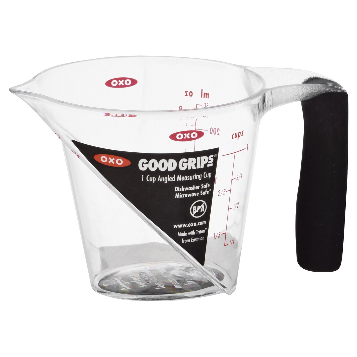 slide 3 of 8, OXO Good Grips Angled Measuring Cup 1 ea, 1 ct
