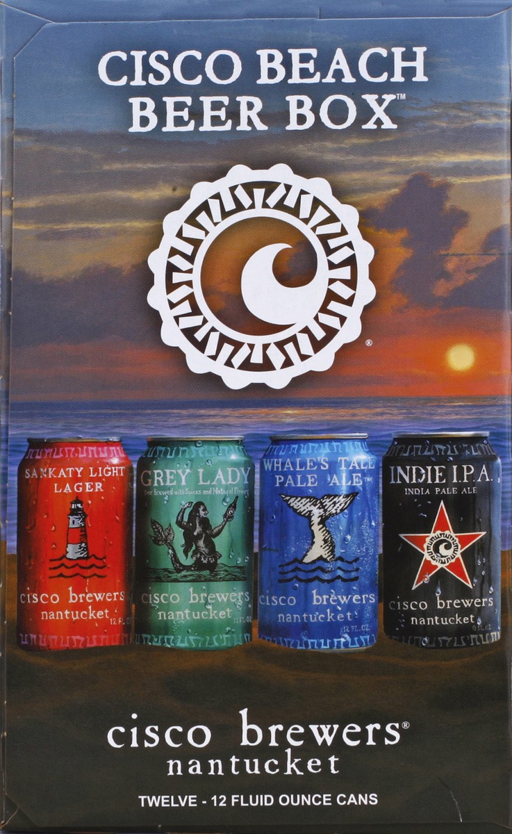 slide 3 of 6, Cisco Brewers Variety Pack, 12 Pack Beer, 12 fl. Oz. Cans, 12 ct