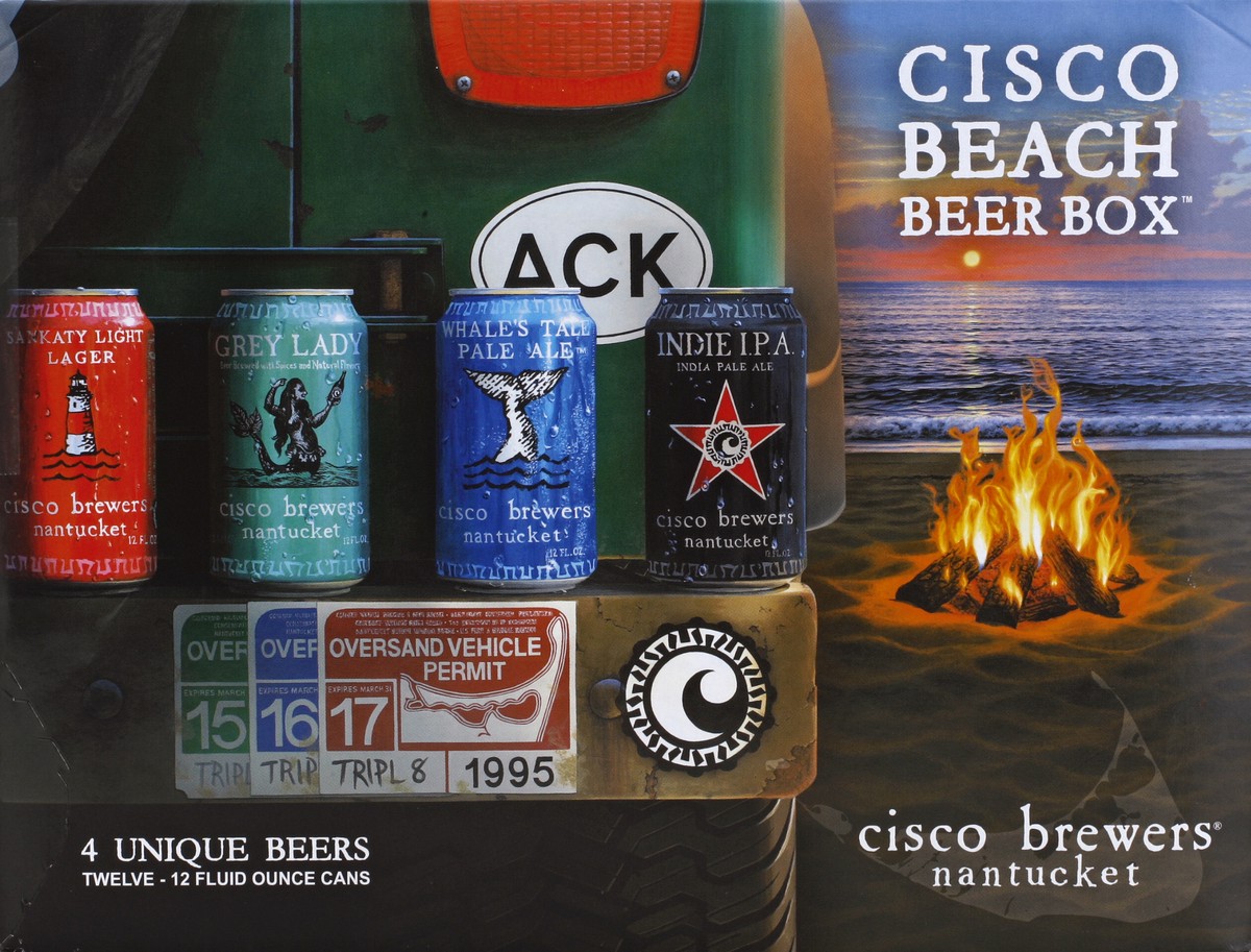 slide 4 of 6, Cisco Brewers Variety Pack, 12 Pack Beer, 12 fl. Oz. Cans, 12 ct