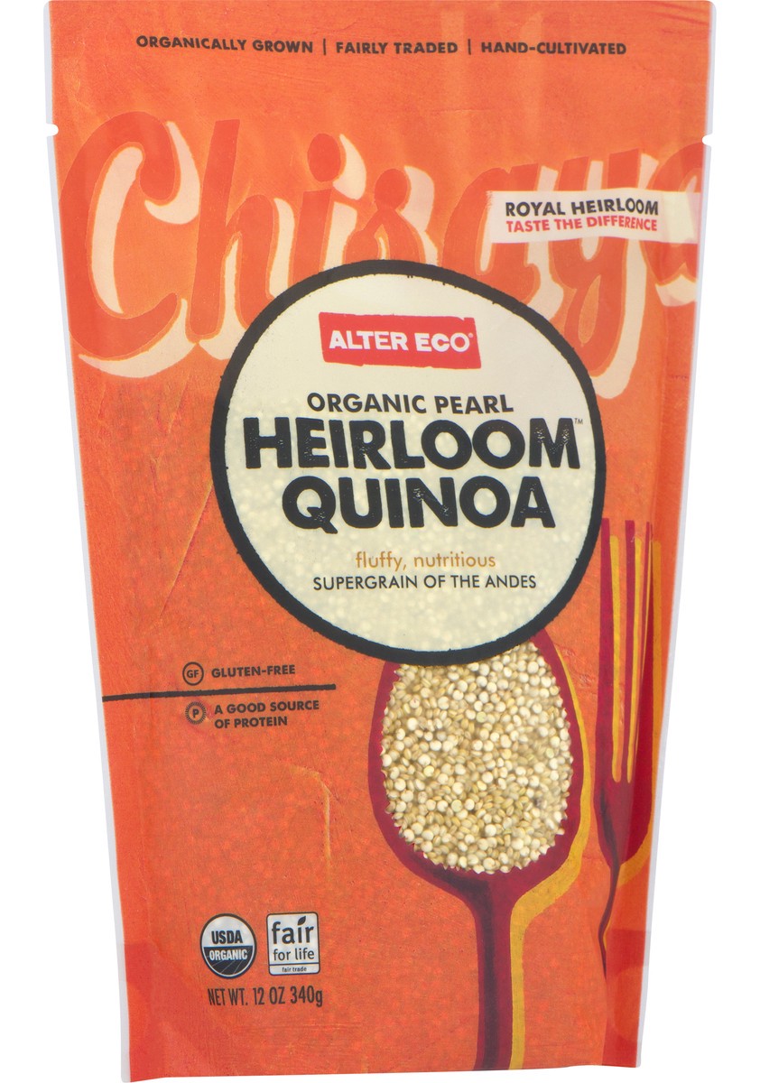 slide 2 of 11, Alter Eco Organic Royal Pearl Heirloom Quinoa, 12 oz