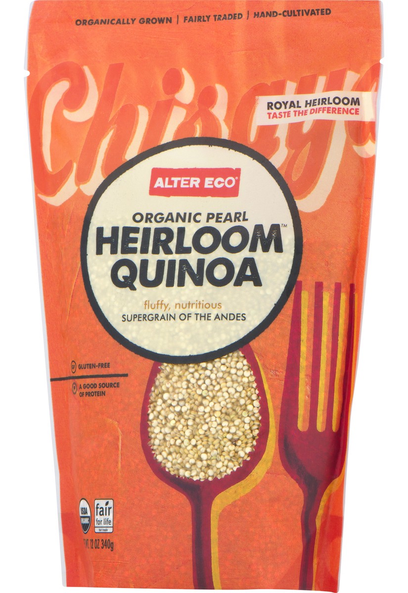 slide 4 of 11, Alter Eco Organic Royal Pearl Heirloom Quinoa, 12 oz