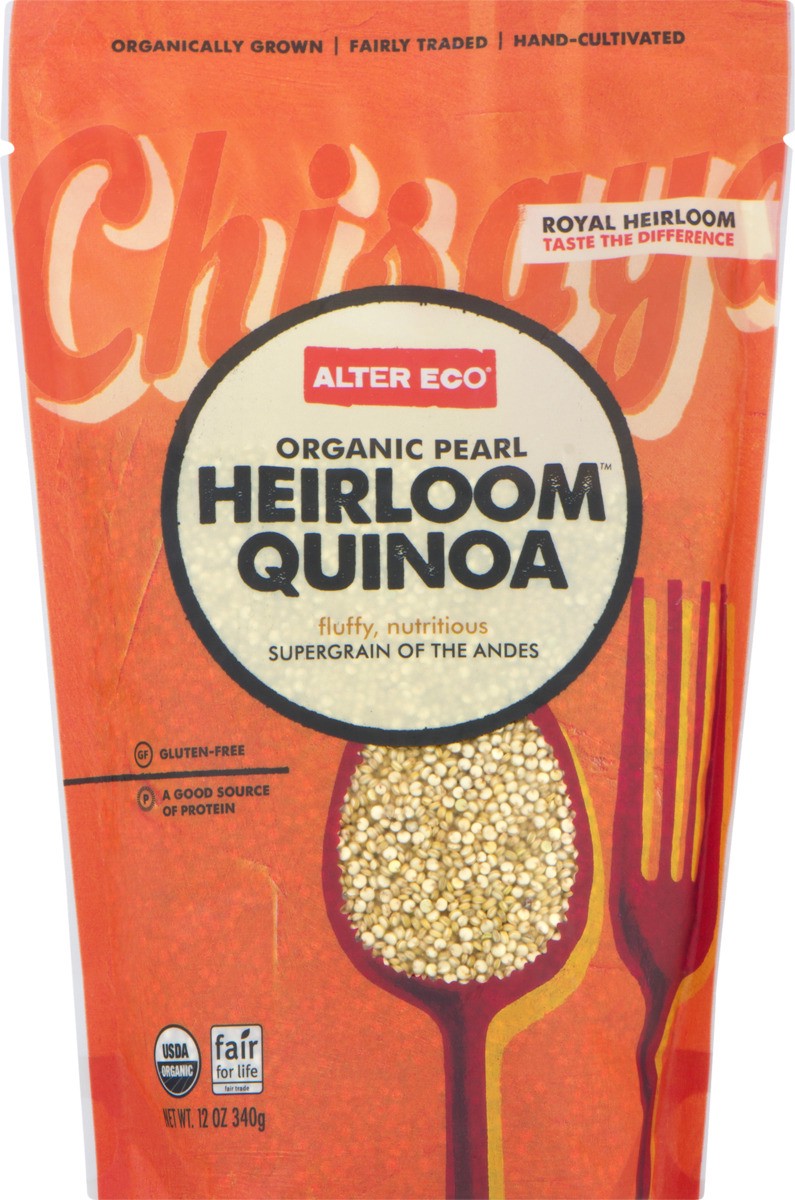 slide 10 of 11, Alter Eco Organic Royal Pearl Heirloom Quinoa, 12 oz