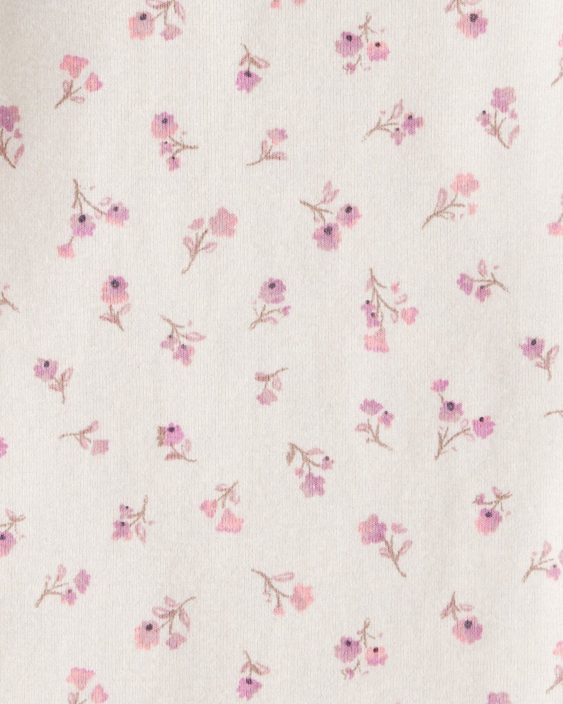 slide 5 of 5, Carter's Carters Baby Girl 4-Pack Koala Print Cotton Long-Sleeve Multipack Bodysuits - Purple/White/Pink Multi 6M, 1 ct