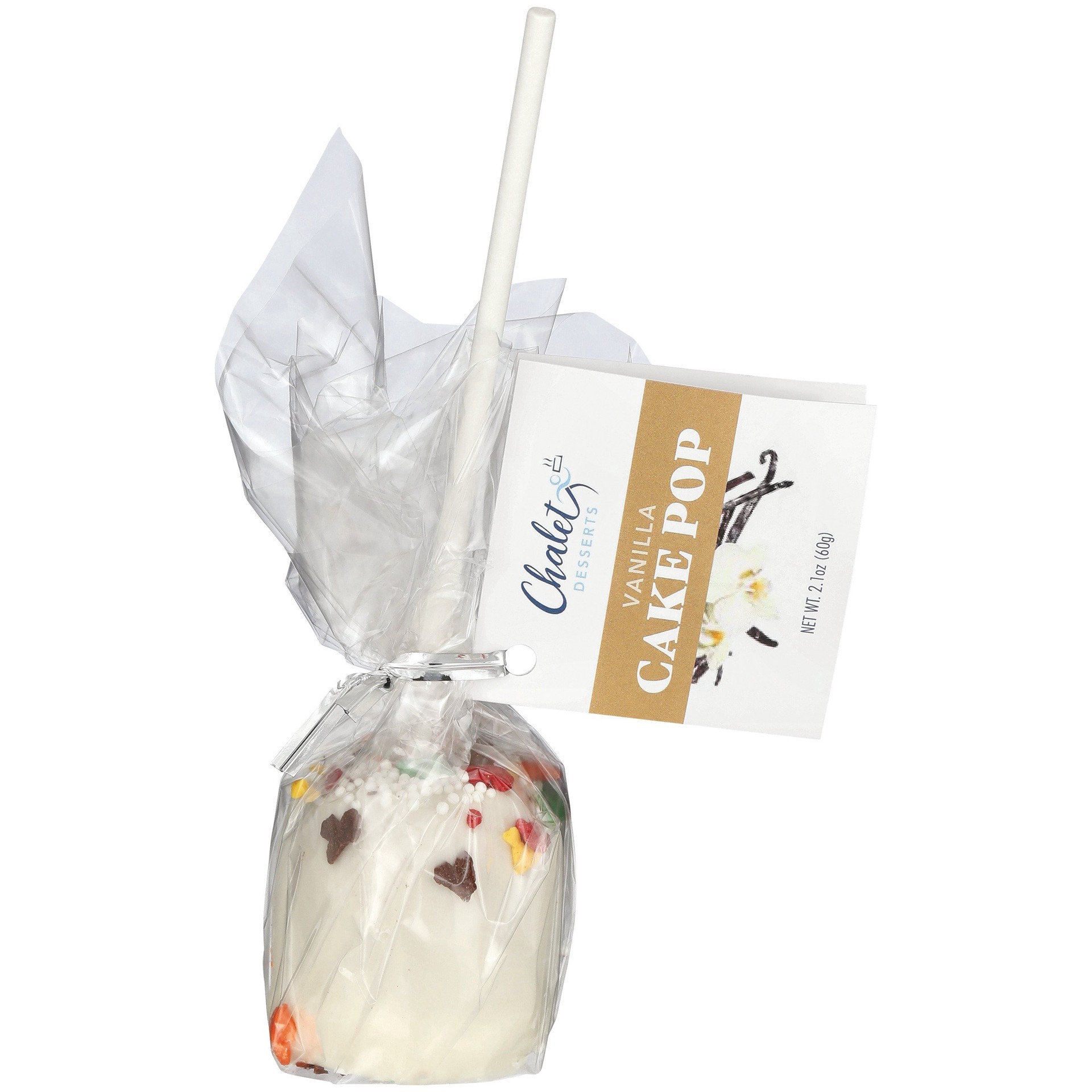 slide 1 of 1, Chalet Desserts White Fall Cake Pop, 2.1 oz